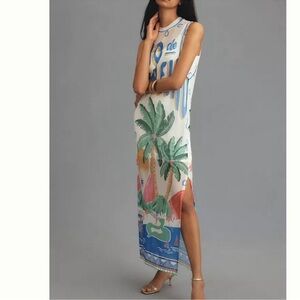 Farm Rio for Anthropologie “Rio de Janeiro” Dress - XS